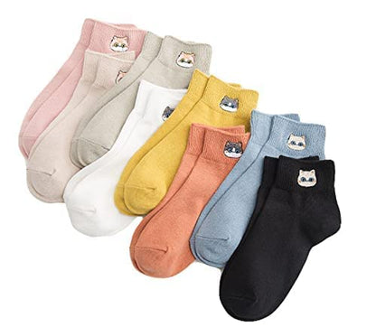 Cotton Socks With Colourful Cute Colours Also for Women Low Cut Ankle socks