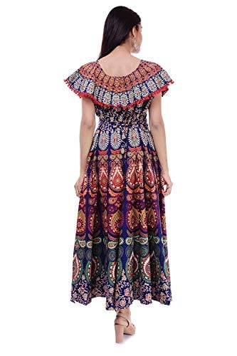 Women's Jaipuri Tribal People Printed Cotton Long Skirts