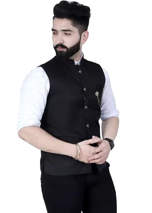 Vriaane Men Ethnic/Western Nehru/Modi Jacket