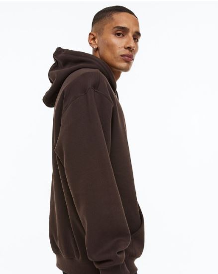 Men Relaxed Fit Hoodie