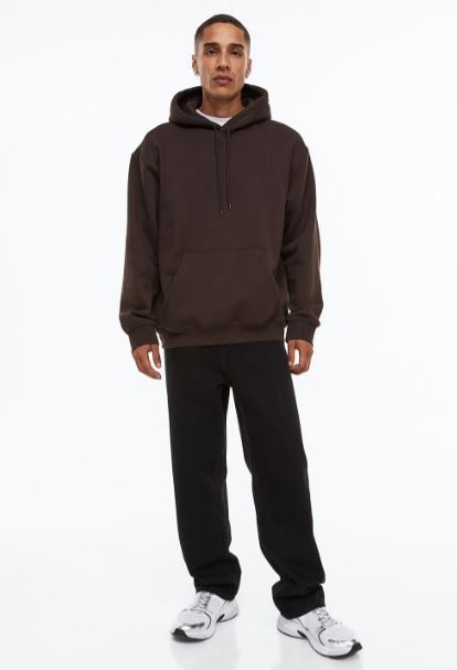 Men Relaxed Fit Hoodie