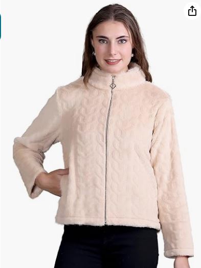 Fur Jacket for Women Winter Wear