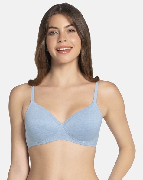 Padded Non-Wired Full Coverage Cotton T-Shirt Bra