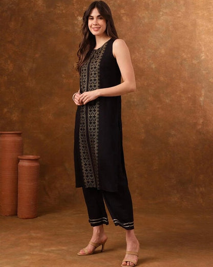 Women Printed Straight Kurta