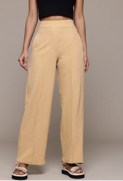 Smart High-Rise Wrinkle Free Trousers