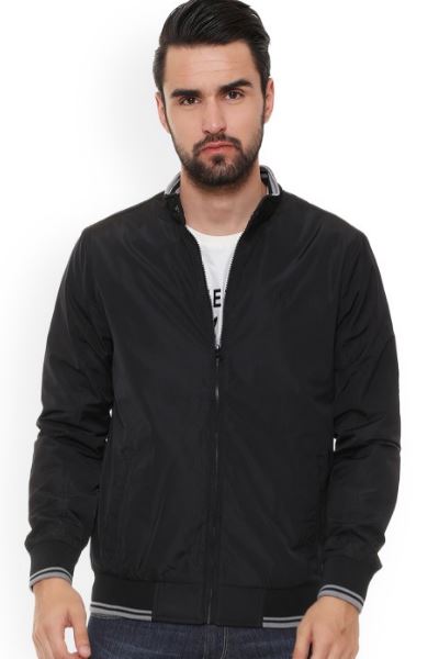 Men's Polyester A-Line Coat