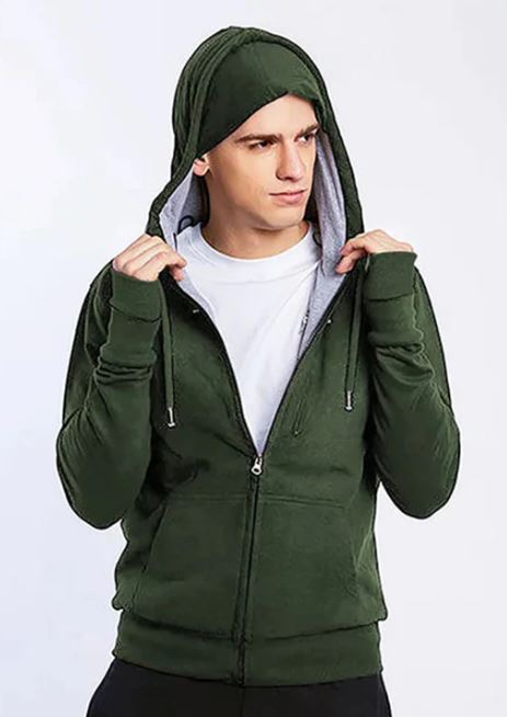 Tripr Full Sleeve Solid Men Sweatshirt