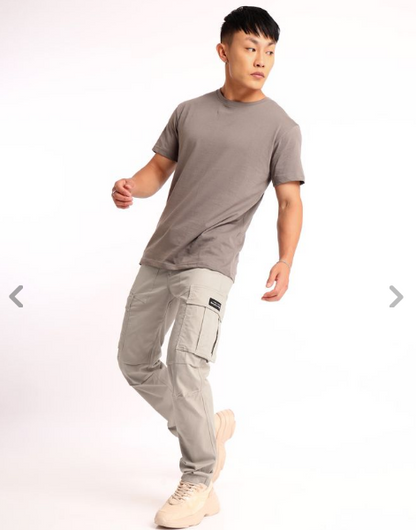 Cream Cargo Pants for Men Cargo Pants