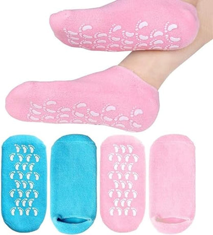 Silicone Socks 3 Pairs Aloe Socks