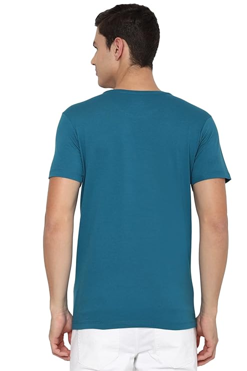 Men's Solid Regular Fit T-Shirt