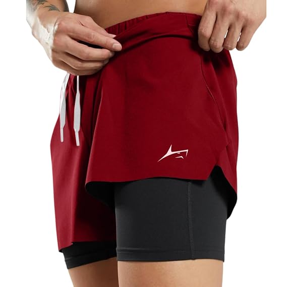 Men's Double Layer Short