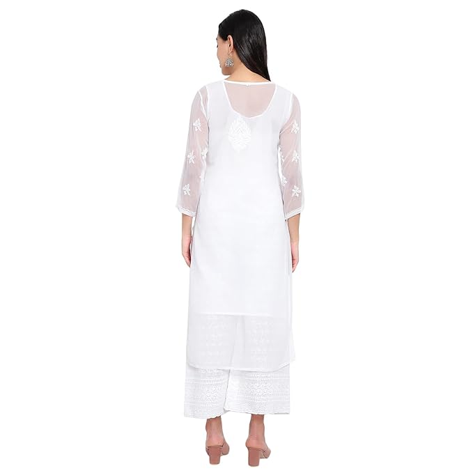 Mrs Right Boutique Design Chikankari Embroidery Kurti for Womens and Girls