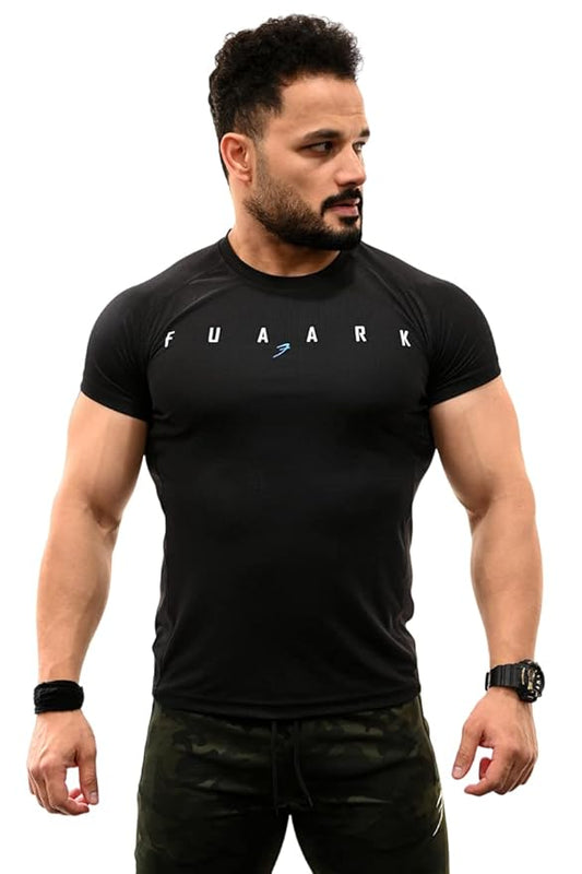 Men's Round Neck Slim fit Gym & Active wear Sports T-Shirt