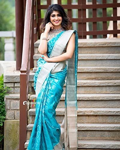 Avantika Fashion Women's Adorable Kanjivaram Soft Silk Saree With Blouse Piece