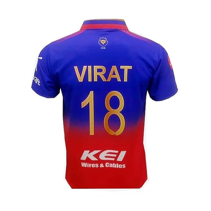 King Kohli Cricket Team Half Sleeve Jersey