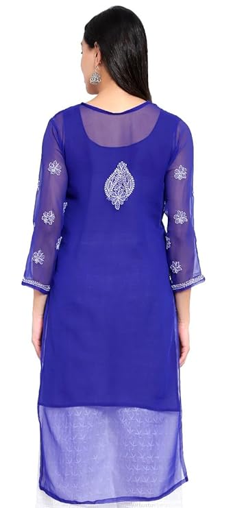 Boutique Design Chikankari Embroidery Kurti for Women