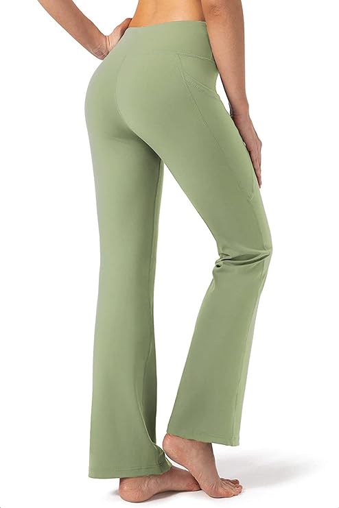 Sam & Rash Womens Trouser, Micro 4 Way Lycra Stretchable Bootcut Leggings and Pant for Womens