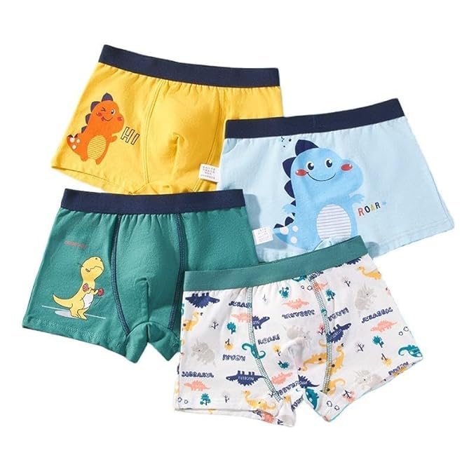 Boys Cotton Boxer Briefs Toddler Kids Underwear