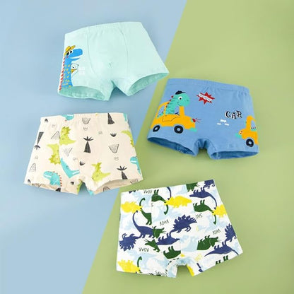 Boys Cotton Boxer Briefs Toddler Kids Underwear