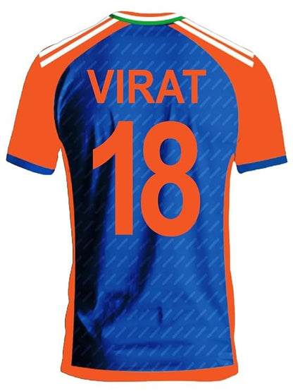 JUSBALL - T20 New VIRAT VIRAT WORLDCUP Jersey 2024-2025 Cricket (Kids and Mens)