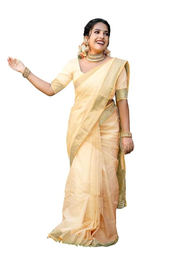 Women's Trendy Cotton Silk Saree