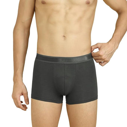 Texello Men's Underwear are Antibacterial Comfortable Seamless and Breathable Nylon Trunk and Brief Pack of 1