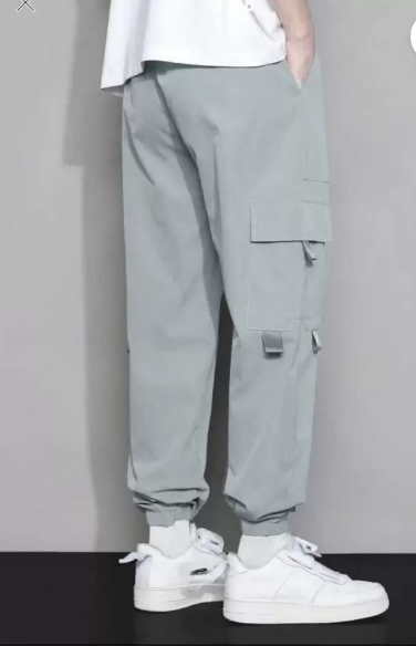 Men Solid Green Track Pants