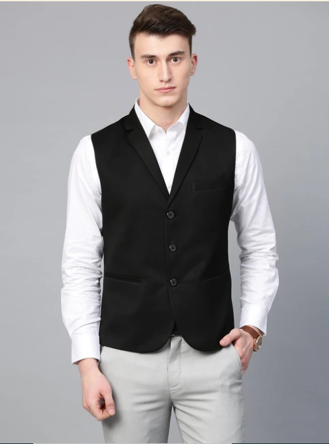 Solid Men Waistcoat