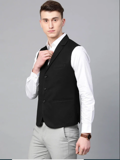 Solid Men Waistcoat