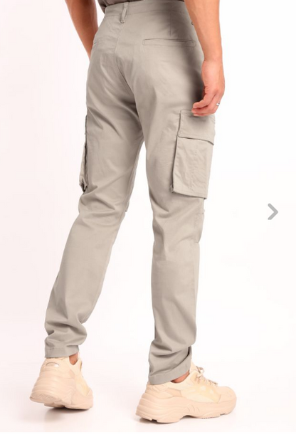 Cream Cargo Pants for Men Cargo Pants