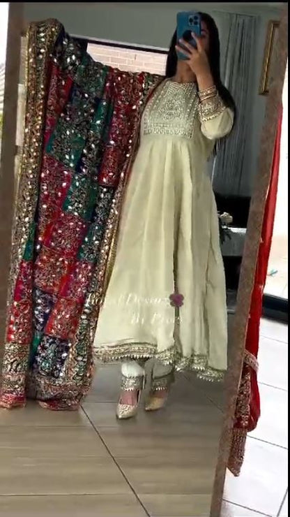 Pakistani Original Dupatta Suit