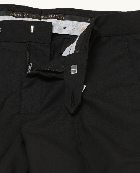 Flat-Front Slim Fit Trousers