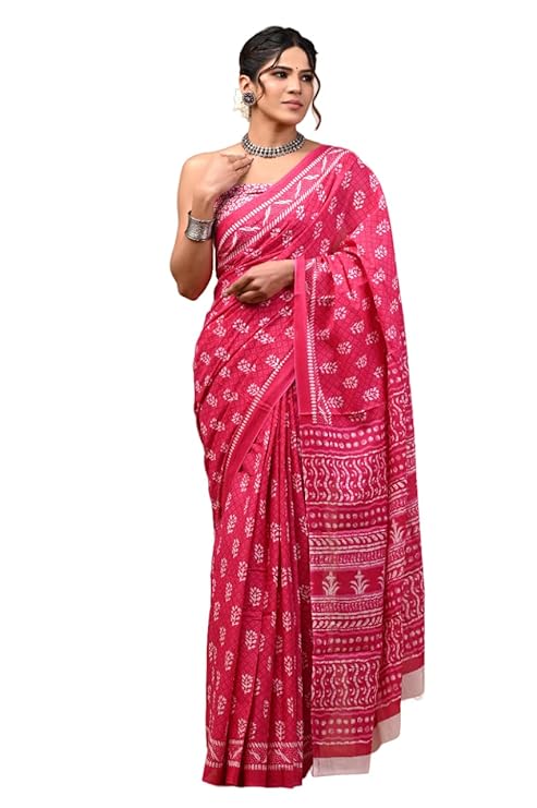 Crafts Moda Printed Cotton Saree