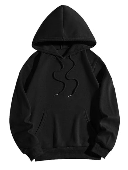 Black sweatshirt for men