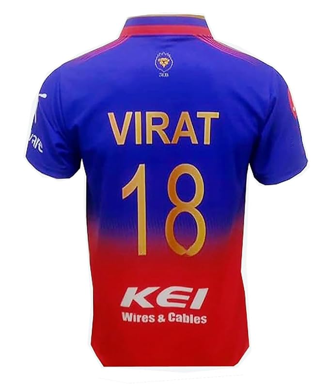 RCB Official New Virat 18 Jersey 2024