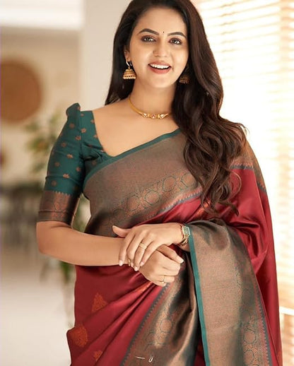 Women's Banarasi Silk Saree