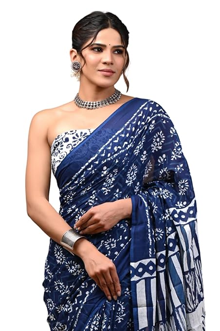 Crafts Moda Printed Cotton Saree