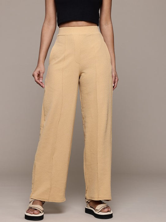 Smart High-Rise Wrinkle Free Trousers