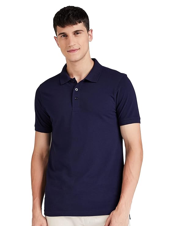 Symbol Men's Cotton Rich Polo T Shirt