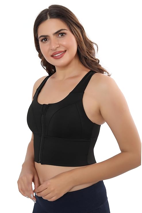 Fabluk High-Impact Velcro Sports Bra