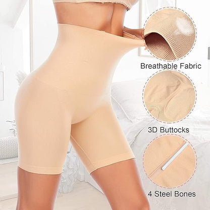 Women Waist Shapewear with Anti Rolling Strip Tummy