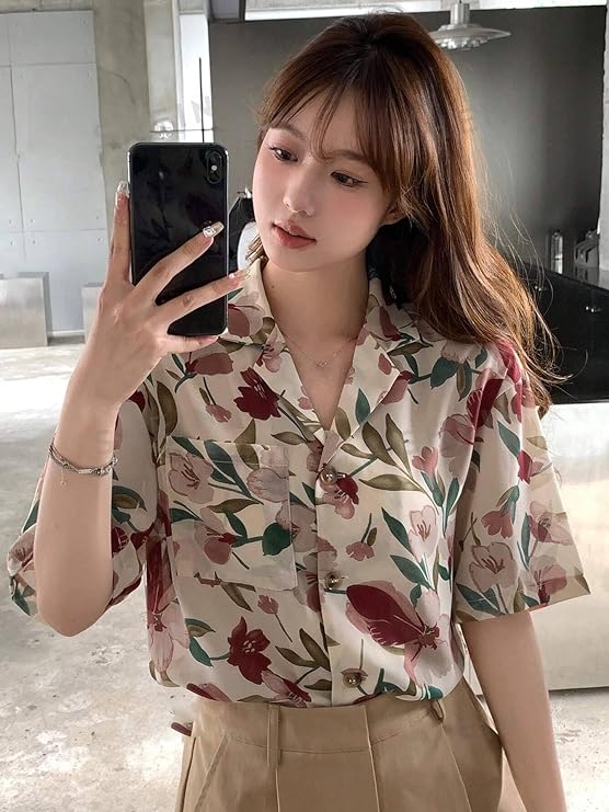 Leriya Fashion Oversized Shirt for Women