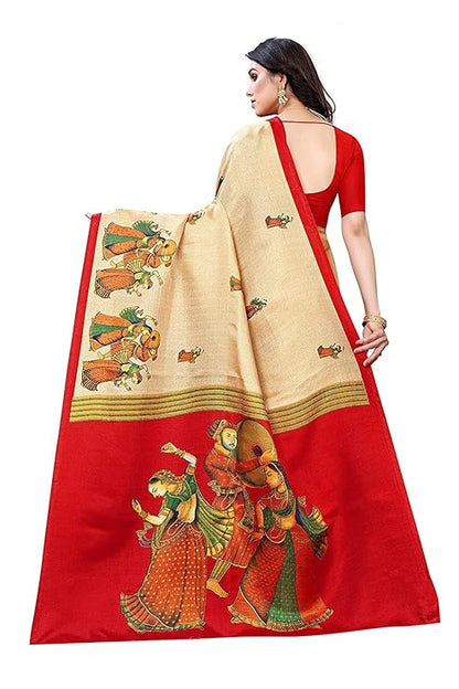 Women Art Silk Sarees