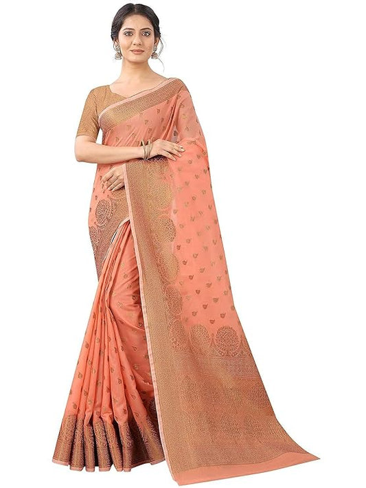 Women's Banarasi Saree Pure Kanjivaram Silk Saree