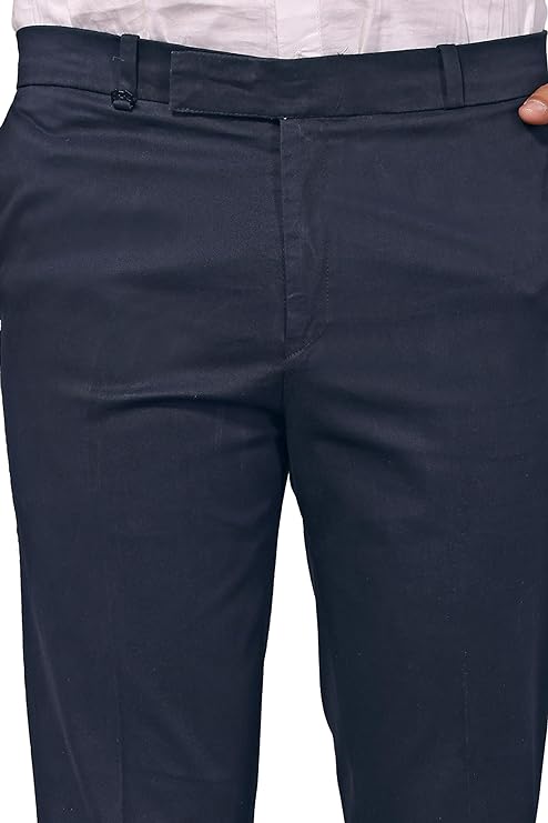 GRECIILOOKS Men Cotton Casual Regular Fit Pants