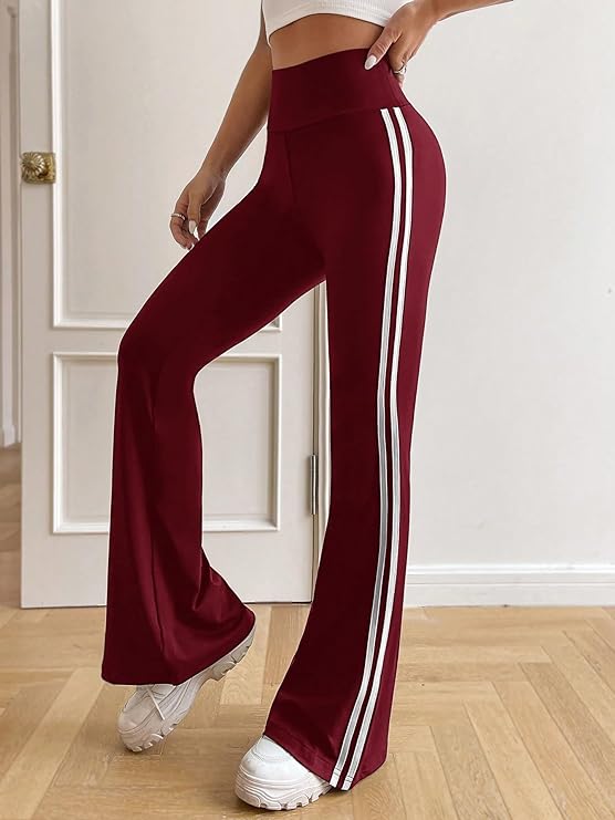 Women's Flare Leg Bell Bottom Pants Trouser