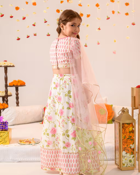 Off White Lehenga Choli