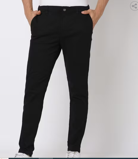 NETPLAY Men Flat-Front Trousers