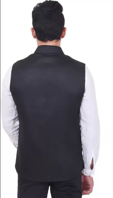 Men Solid Nehru Jacket