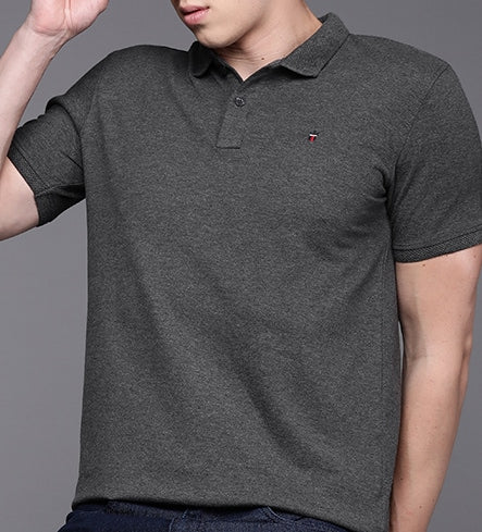 Polo Collar Regular-Fit T-shirt